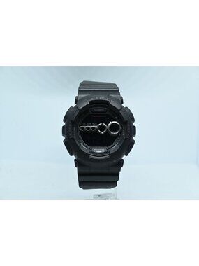 Casio G-Shock GD100-1B Men's Black Digital Watch 200M Shock Resistant